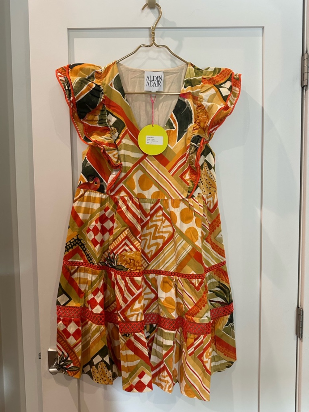 Alden Sleeveless The Alden Adair Hope Dress in Desert Patch NWT - Picture 9 of 10